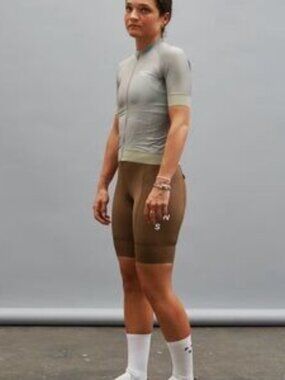 Pas Normal Studios Women's Brown Cycling Bib Shorts